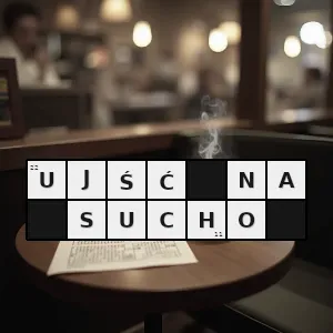 Hasło krzyżówkowe sutkować brakiem konsekwencji jakiegoś ocenianego negatywnie działania - ujść na sucho – rozwiązanie, synonimy, podpowiedzi i definicje krzyżówkowe